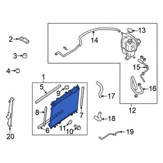 Nissan OE - Radiator