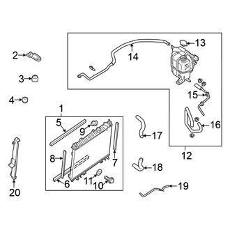 Nissan OE - Cooling - Radiator & Components