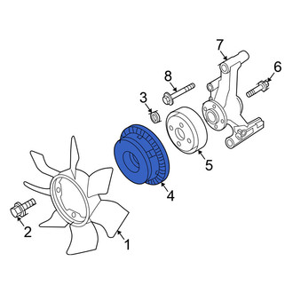 Nissan OE - Engine Cooling Fan Clutch