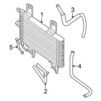 Nissan OE - Cooling - Trans Oil Cooler