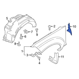 Nissan OE - Front Left Fender Splash Shield