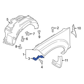 Nissan OE - Right Fender Bracket