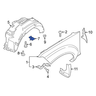 Nissan OE - Fender Liner Retainer