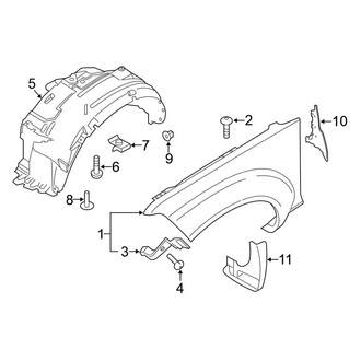 Nissan OE - Fender & Components