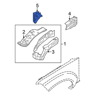 Nissan OE - Battery Tray Bracket
