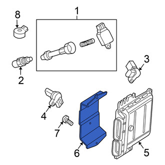 Nissan OE - Engine Control Module (ECM) Bracket
