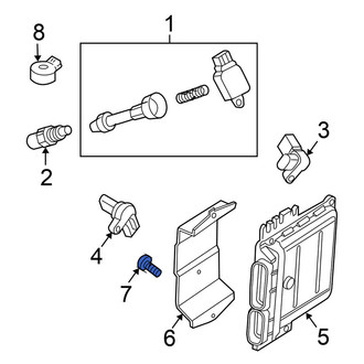 Nissan OE - Curtain Air Bag Screw