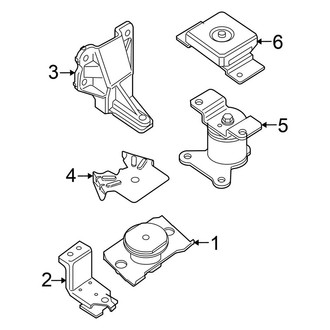 Nissan OE - Engine & Transmission Mounting (4.0L)
