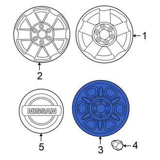 Nissan OE - Wheel