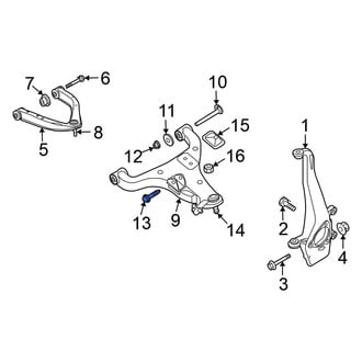 Nissan OE - Suspension Strut Bolt