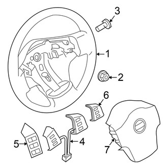 Nissan OE - Steering Wheel & Trim