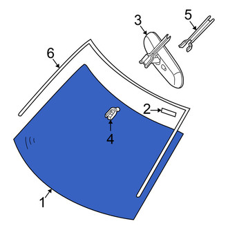 Nissan OE - Front Windshield
