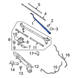 Nissan OE - Right Wiper Arm