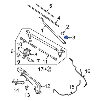 Nissan OE - Wiper Arm Cap