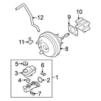 Nissan OE - Cowl - Components on Dash Panel