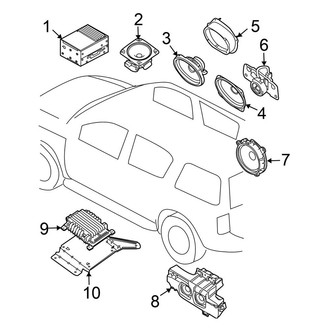 Nissan OE - Instrument Panel - Sound System