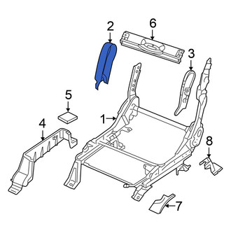 Nissan OE - Seat Back Recliner Adjustment Mechanism Cover