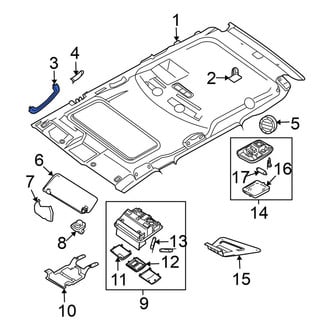 Nissan OE - Front Left Interior Grab Bar