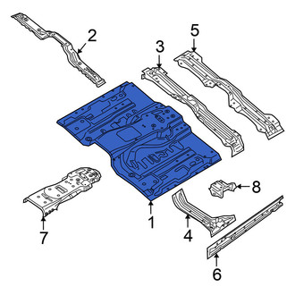 Nissan OE - Front Floor Pan