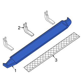 Nissan OE - Left Running Board