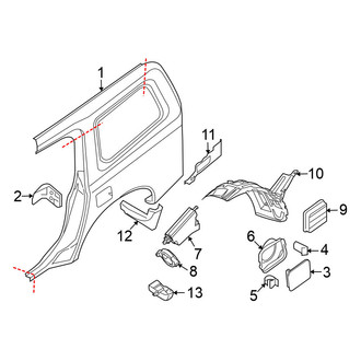 Nissan OE - Quarter Panel & Components