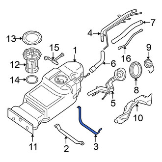 Nissan OE - Rear Fuel Tank Strap