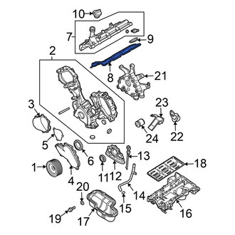Nissan OE - Engine Valve Cover Gasket