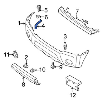 Nissan OE - Front Left Bumper Guide