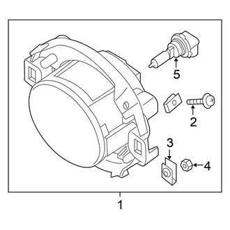 Nissan OE - Front Lamps - Fog Lamps