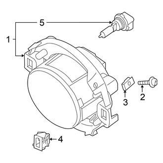 Nissan OE - Front Lamps - Fog Lamps