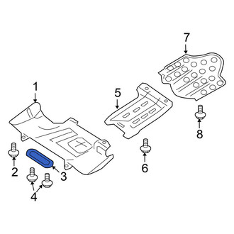 Nissan OE - Front Inner Radiator Support Splash Shield