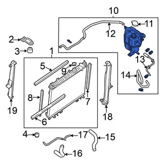 Nissan OE - Engine Coolant Reservoir