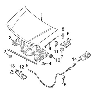 Nissan OE - Hood & Components