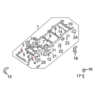 Nissan OE - Frame & Components