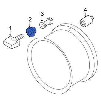 Nissan OE - Tire Pressure Monitoring System (TPMS) Sensor Grommet