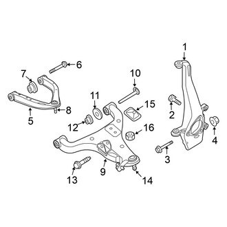 Nissan OE - Front Suspension - Suspension Components (RWD)
