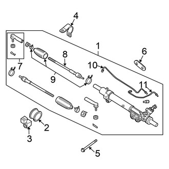 Nissan OE - Steering Gear & Linkage