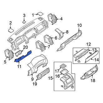 Nissan OE - Left Lower Instrument Panel Trim Panel