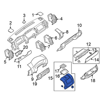 Nissan OE - Upper Instrument Panel Trim Panel