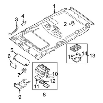 Nissan OE - Roof - Interior Trim