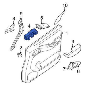 Nissan OE - Front Left Door Window Switch