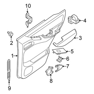 Nissan OE - Rear Door - Interior Trim
