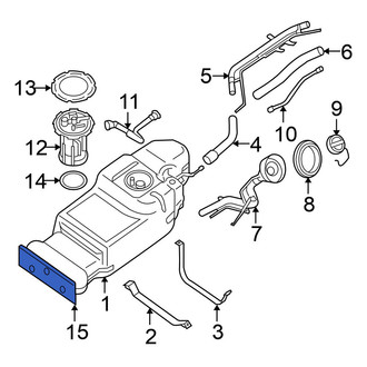 Nissan OE - Fuel Tank Shield
