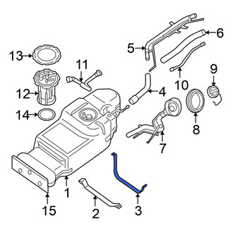 Nissan OE - Rear Fuel Tank Strap