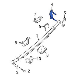 Nissan OE - Rear Leaf Spring Shackle