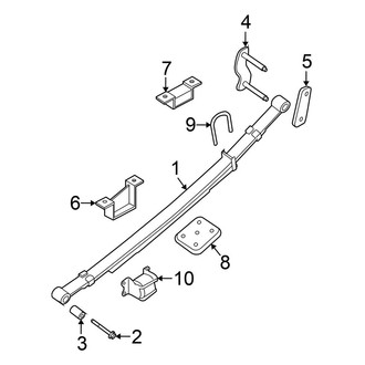 Nissan OE - Rear Suspension - Suspension Components