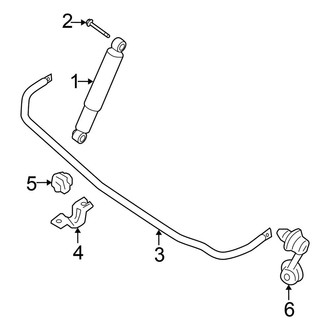 Nissan OE - Rear Suspension - Shocks & Components