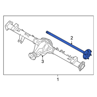 Nissan OE - Rear Left Drive Axle Shaft
