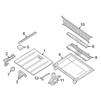 Nissan OE - Rear Body & Floor - Interior Trim