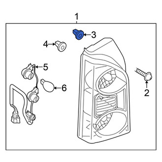 Nissan OE - Back Up Light Grommet